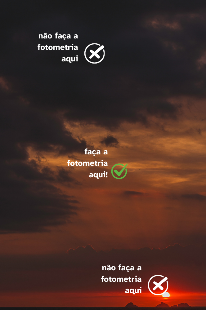 Fotografia com bastante destaque para o céu com nuvens em um entardecer, com o sol próximo do horizonte onde se vê o contorno de montanhas.